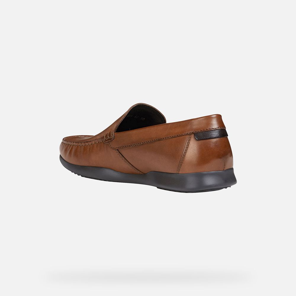 Geox Loafers Brown Sile - Geox Mens Shoes - OHTBEW376